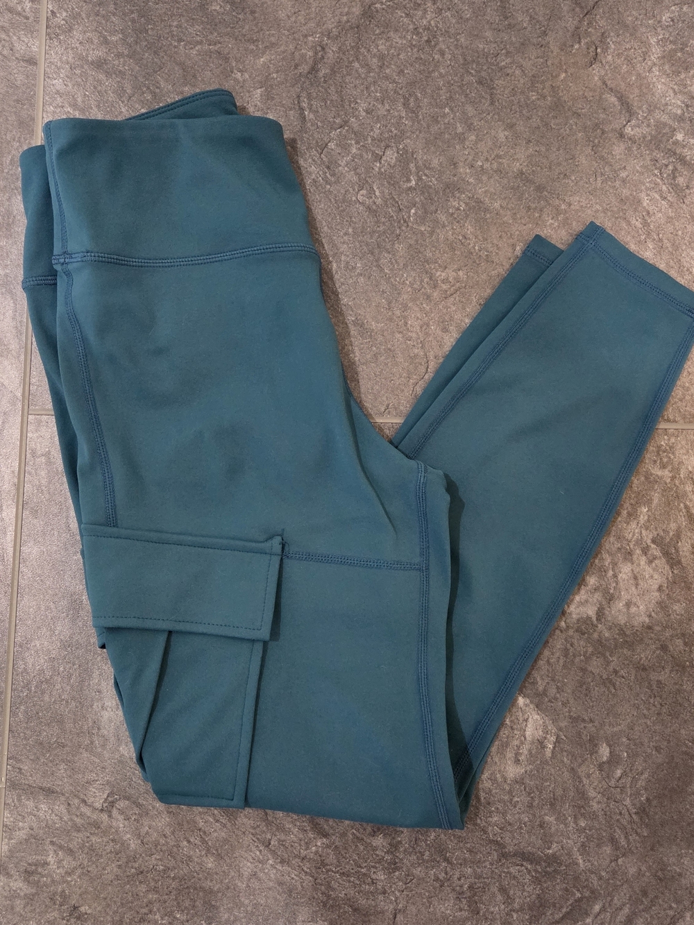 HALARA Deep Teal High-Rise Active Leggings
